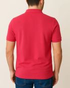 Camisa Polo Masculina Básica em Piquet Pink — foto 2