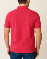 Camisa Polo Masculina Básica em Piquet Pink — foto 2