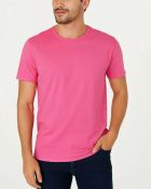 Camiseta Masculina Básica 100% Algodão Pink — foto 1