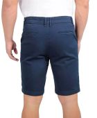 Bermuda Masculina Básica de Sarja Azul Marinho — foto 2