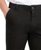 Bermuda Masculina Básica de Sarja Preta — foto 3